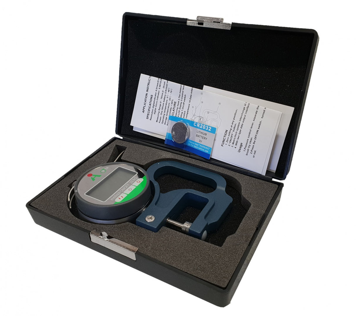 MICROMETER / THICKNESS GAUGE | DIGITAL | 0-10 MM | 0.001 MM (DTG3)