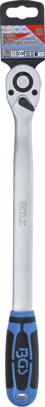 REVERSIBLE RATCHET | EXTRA LONG | 12.5 MM (1/2") | 380 MM (324)