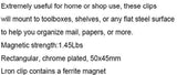 MAGNETIC CLIP | 50X45 MM (MC145)