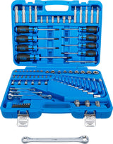TOOL SET | 6.3 MM (1/4") + 12.5 MM (1/2") | E-TYPE / T-STAR (FOR TORX) | 84 PCS. (7849)