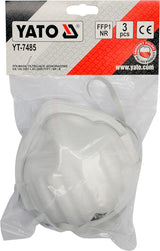 DISPOSABLE DUST MASKS FFP1/K 3PCS (YT-7485)