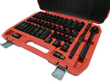 IMPACT TOOL SET | METRIC AND IMPERIAL SIZES | 10 MM (3/8") | 45 PCS. (SK45S)