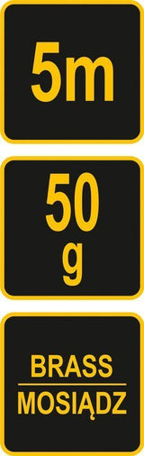 BRASS PLUMB BOB (17301)