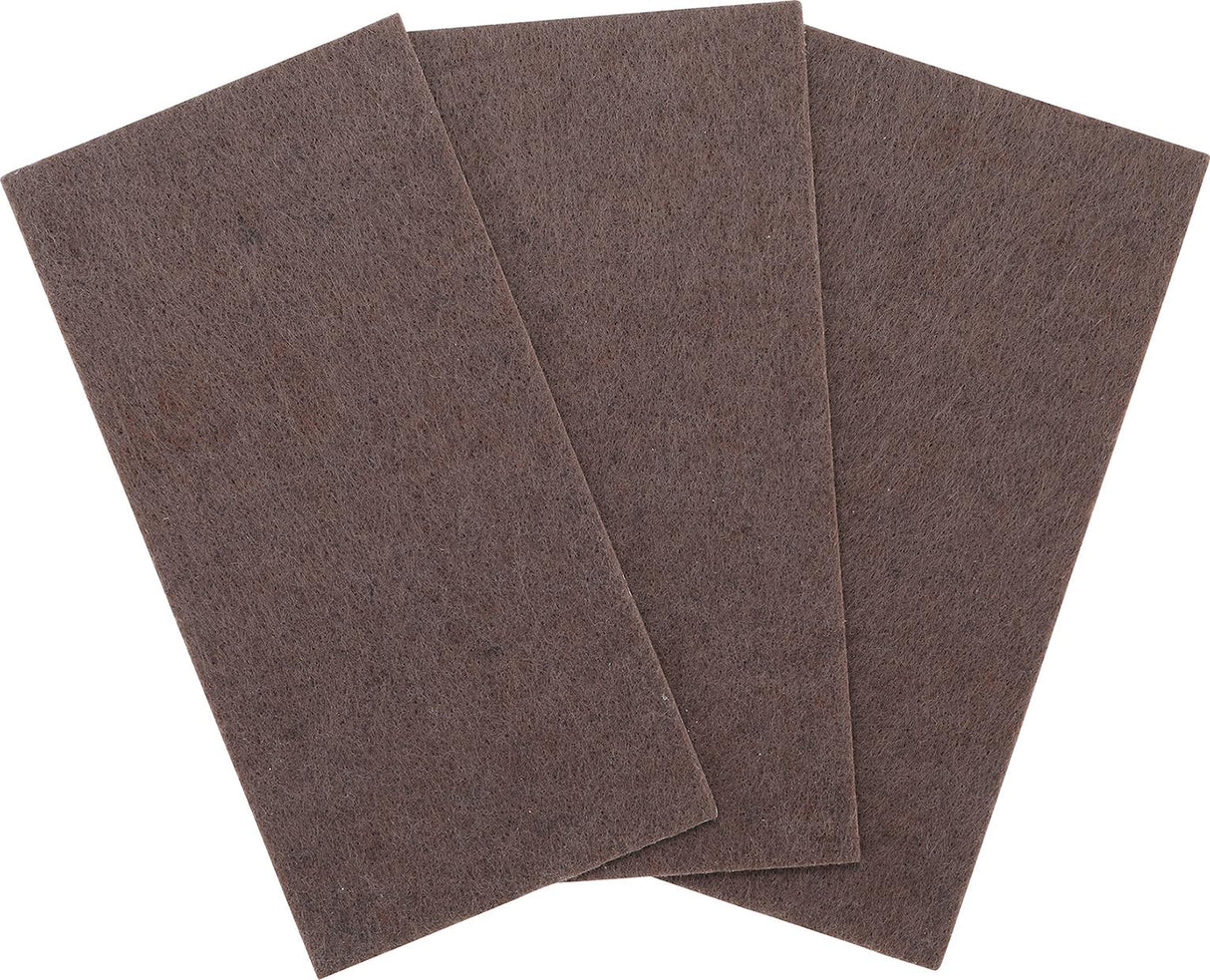 FELT PAD | MATS | BROWN | 100 X 200 MM | 3 PCS. (80713)