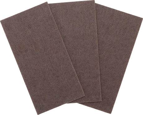 FELT PAD | MATS | BROWN | 100 X 200 MM | 3 PCS. (80713)