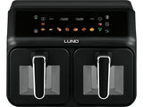 AIR FRYER 2200W 4L+4L BLACK (67563)