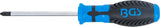 SCREWDRIVER | CROSS SLOT PZ2 | BLADE LENGTH 100 MM (4933)