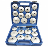 OIL FILTER CAPS | ALUMINUM | WITH RATCHET 12.5 MM (1/2") | 23 PCS. (WS2705)