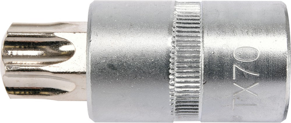 SOCKET BIT TORX 1/2" T70 L55MM (YT-04319)