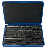 BROKEN BOLT EXTRACTOR/REMOVER SET 25 PCS. (8462EP)