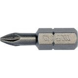 SCREWDRIVER BITS 10PCS  PZ1X25MM S2 (YT-04702)