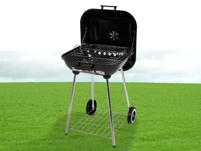 GARDEN BBQ GRILL W. A LID, 40X45CM (99580)