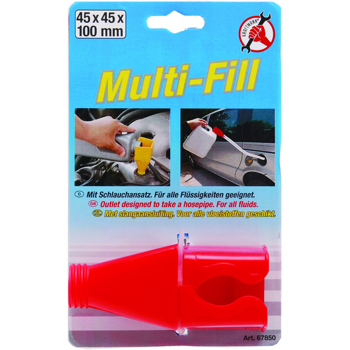 MULTIFUNCTIONAL FUNNEL | 45 X 45 MM (67850)
