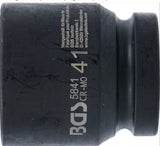 IMPACT SOCKET, HEXAGON | 25 MM (1") DRIVE | 41 MM (5841)
