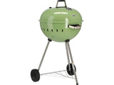 CHARCOAL BBQ, ROUNDED, 54CM GREEN (YG-20303)