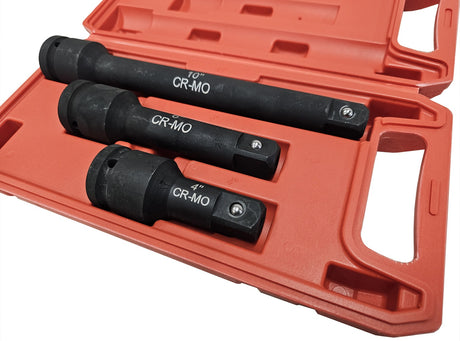SET OF IMPACT EXTENSION BARS | CR-MO | 20 MM (3/4") | 3 PCS. (SK2094)