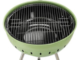 CHARCOAL BBQ, ROUNDED, 54CM GREEN (YG-20303)