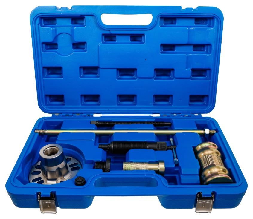HYDRAULIC AXLE AND HUB PULLER | WITH SLIDING IMPACT HAMMER | 95–125 MM (7789)