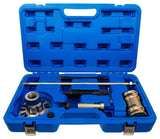 HYDRAULIC AXLE AND HUB PULLER | WITH SLIDING IMPACT HAMMER | 95–125 MM (7789)