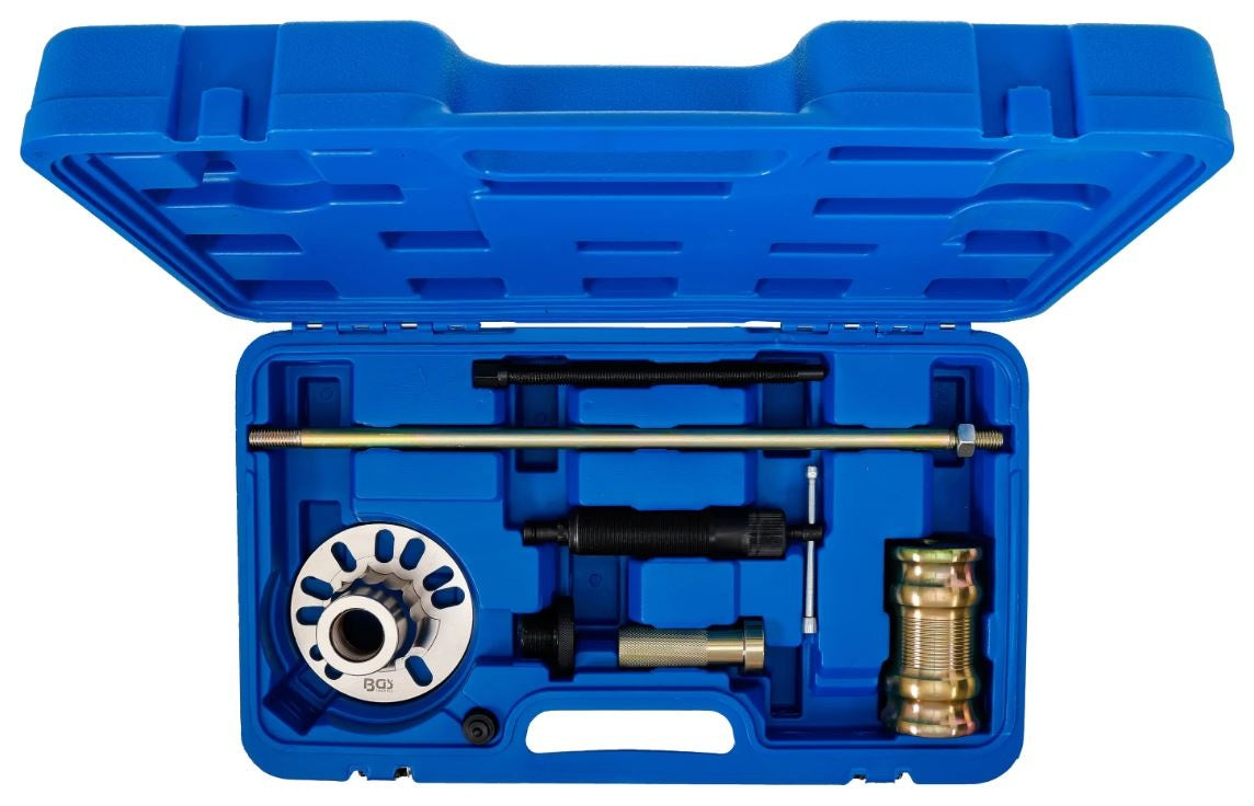 HYDRAULIC AXLE AND HUB PULLER | WITH SLIDING IMPACT HAMMER | 95–125 MM (7789)