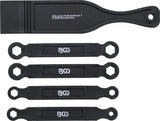 PLASTIC DOUBLE RING SPANNER & PRY BAR SET | 5 PCS. (6663)