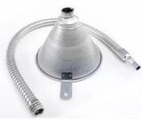 METAL FUNNEL WITH REMOVABLE FLEXIBLE TUBE | HEAVY DUTY (MF350)