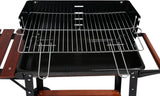 OUTDOOR BARBECUE / GRILL | WOODEN SHELF | GRATE 48X28 CM (99585)