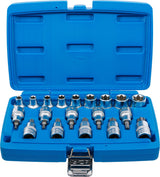 BIT SOCKET / SOCKET SET | 12.5 MM (1/2") DRIVE | E-STAR / T-STAR (FOR TORX) | 19 PCS. (5100)