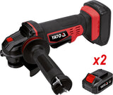 ANGLE GRINDER 18V - 2X 3AH (YT-82828)