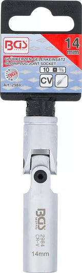 GLOW PLUG JOINT SOCKET HEXAGON | 10 MM (3/8") DRIVE | 14 MM (2984)