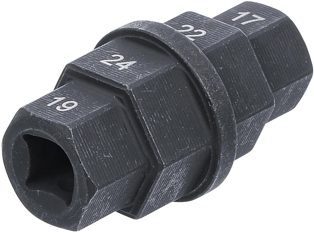 MOTORCYCLE SPECIAL SOCKET | 10 MM (3/8") | 17 - 19 - 22 - 24 MM (5058)
