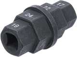 MOTORCYCLE SPECIAL SOCKET | 10 MM (3/8") | 17 - 19 - 22 - 24 MM (5058)