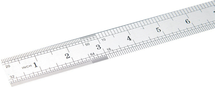 STEEL SCALE | FLEXIBLE | STAINLESS STEEL | 1 M (50890)