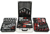 TOOL SET IN ALUMINUM CASE | RATCHETING WRENCHES | WITH WHEELS | 188 PCS. (SK58288)