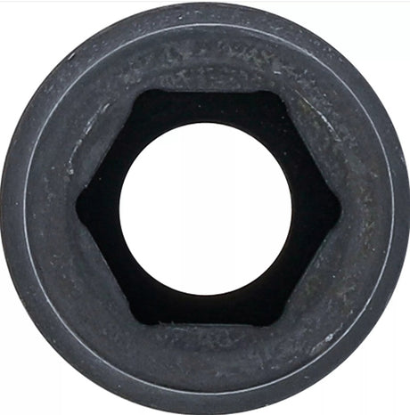 IMPACT SOCKET, HEXAGON | 12.5 MM (1/2") DRIVE | 13 MM (5213)