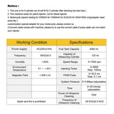 FUEL INJECTION TESTER AND INJECTOR CLEANING DEVICE (FTC105)