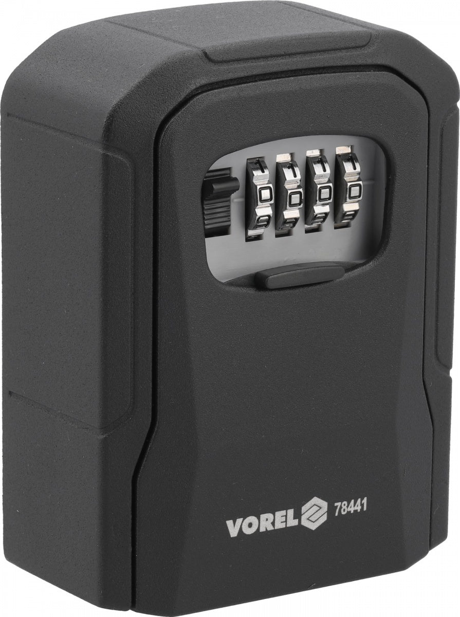 KEY SAFE BOX WITH MECHANICAL 4-DIGIT COMBINATION LOCK | 118 × 90 × 42 MM (78441)