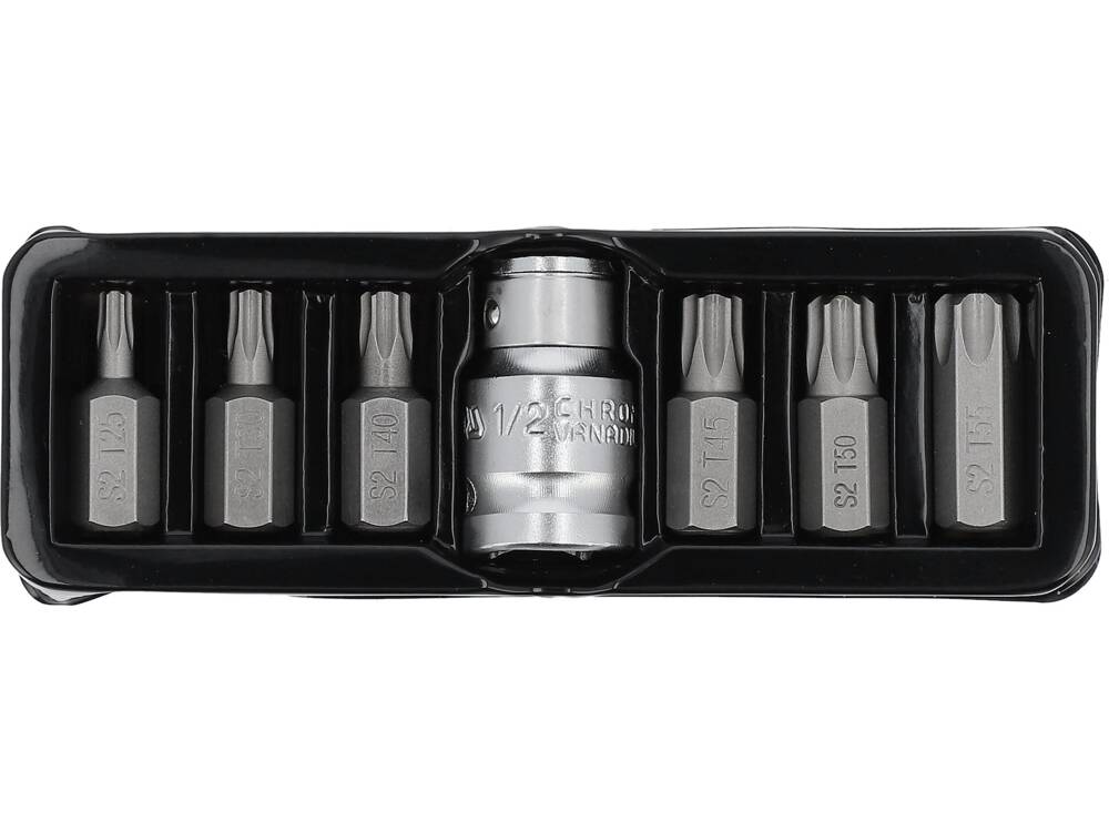 SCREWDRIVER BIT SET /TORX/ 7PCS (YT-0410)