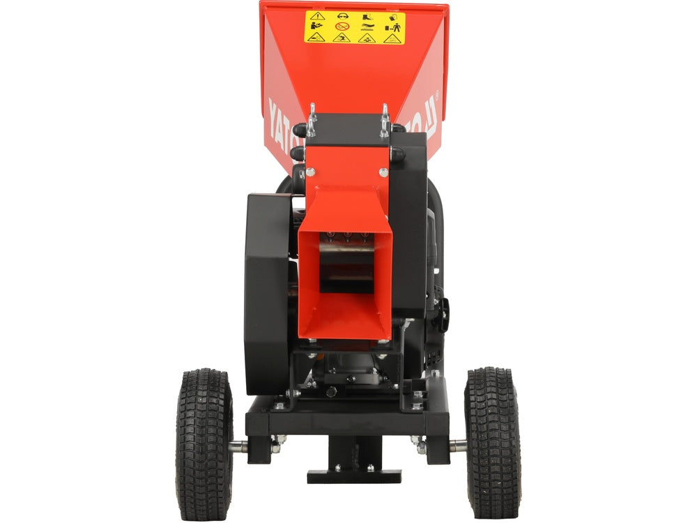 PETROL BRANCH, WOOD CHIPPER | DIAMETER 60 MM | 4.1 KW | 196 CM3 (YT-86160)