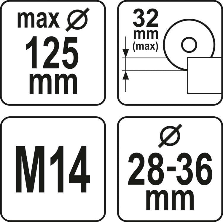 DUST  GUARD FOR CUTTING 125MM (YT-82992)