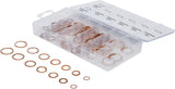 O-RING ASSORTMENT | COPPER | Ø 6 - 20 MM | 95 PCS. (9313)