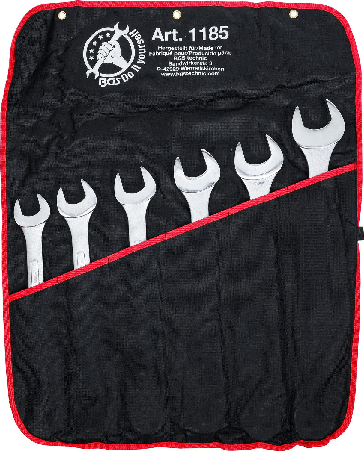 COMBINATION SPANNER SET | XXL | 34 - 50 MM | 6 PCS. (1185)