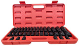 SET OF IMPACT SOCKETS LONG AND SHORT | CR-MO | 8 - 32 MM | 35 PCS. (SK12235P)
