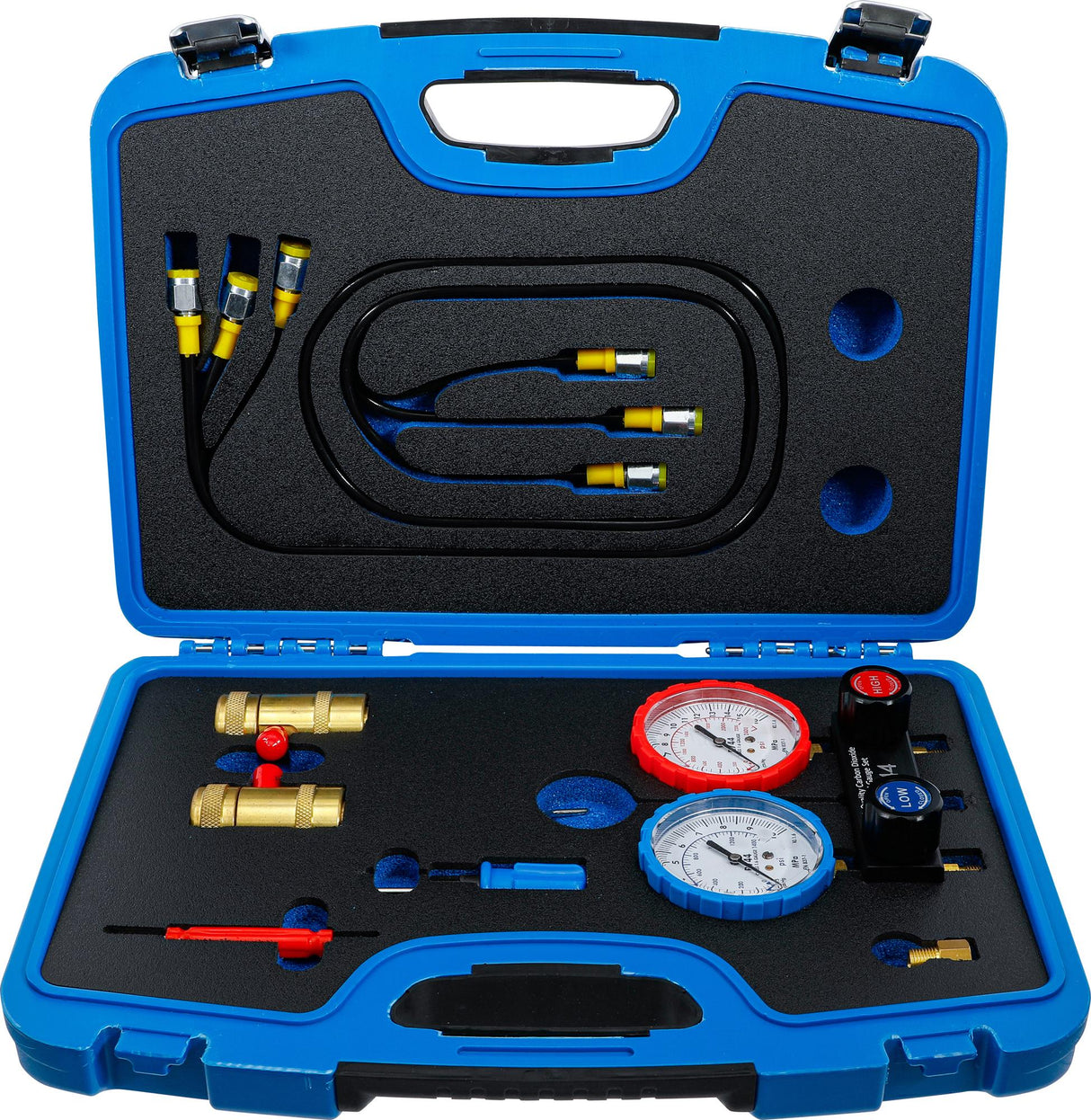 AIR CONDITION PRESSURE GAUGE | FOR REFRIGERANT R744 (74435)