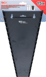 HOLDER FOR COMBINATION/RING SPANNERS | 15 STACKING SHELFS (1177)