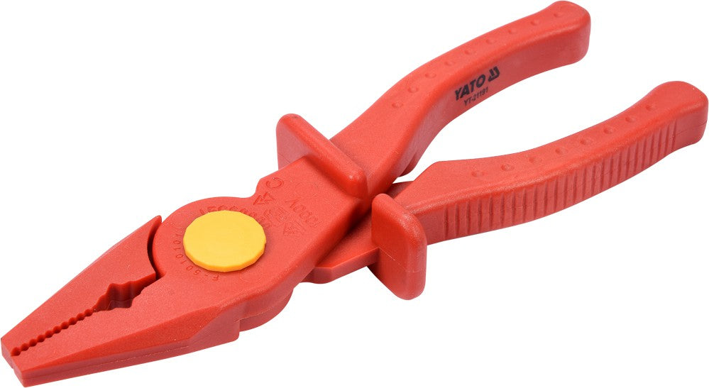 INSUL. FLAT NOSE PLIERS PLAST. 200MM VDE (YT-21191)