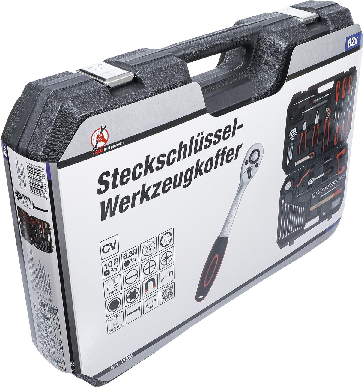 SOCKET SET / TOOL ASSORTMENT | 82 PCS. (7005)