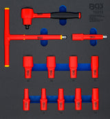 TOOL TRAY 2/3: VDE TOOL SET | 10 MM (3/8") | 7 - 22 MM | 12 PCS. (70213)
