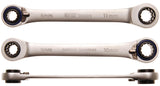 DOUBLE ENDED RATCHET WRENCH "4 IN 1" | 8X9, 10X11 MM (30809)