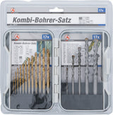 COMBINATION DRILLS SET | 1.5 - 10 MM | 17 PCS. (50818)
